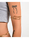 Ella Shea S Dimpled Gold Arm Cuff - Thumbnail image 2 of 3