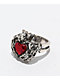 Ella Shea Skeleton Silver Claddagh Ring - Thumbnail image 1 of 2