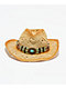 Ella Shea Turquoise Bead Woven Cowboy Hat - Thumbnail image 2 of 4