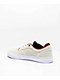 Emerica Dickson White & Red Skate Shoes - Thumbnail image 2 of 4