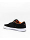 Emerica Low Vulc Black, White & Orange Skate Shoes - Thumbnail image 2 of 4