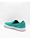 Emerica Wino G6 Aqua & White Slip-On Skate Shoes - Thumbnail image 2 of 4