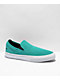 Emerica Wino G6 Aqua & White Slip-On Skate Shoes - Thumbnail image 1 of 4