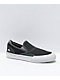 Emerica Wino G6 Dark Grey & Black Slip-On Skate Shoe - Thumbnail image 1 of 2