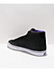 Emerica x Dinosaur Jr Omen Black & Purple High Top Skate Shoes - Thumbnail image 2 of 4