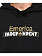 Emerica x Independent Bar Black Hoodie - Thumbnail image 3 of 3