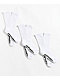 Empyre 3 Pack Basic White Crew Socks - Thumbnail image 1 of 2