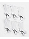 Empyre 6 Pack White Crew Socks - Thumbnail image 1 of 2