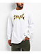 Empyre 80s Dragon White Long Sleeve T-Shirt - Thumbnail image 2 of 3