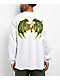Empyre 80s Dragon White Long Sleeve T-Shirt - Thumbnail image 1 of 3