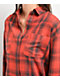 Empyre Addison Red & Grey Flannel Shirt - Thumbnail image 3 of 3