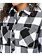 Empyre Akrin Black & White Plaid Flannel Shirt - Thumbnail image 3 of 4