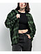 Empyre Akrin Green Plaid Flannel Shirt - Thumbnail image 1 of 4