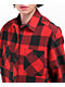 Empyre Akrin Red Plaid Flannel Shirt - Thumbnail image 3 of 4