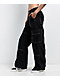 Empyre Alani Low Rise Black Relaxed Cargo Pants - Thumbnail image 3 of 5