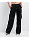 Empyre Alani Low Rise Black Relaxed Cargo Pants - Thumbnail image 1 of 5