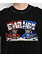 Empyre All The Homies Black Wash T-Shirt - Thumbnail image 2 of 4