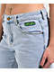 Empyre Allegra Palazzo Light Blue Wash Wide Leg Jeans - Thumbnail image 5 of 7
