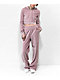 Empyre Amelia ZF Pink Crop Zip Hoodie - Thumbnail image 4 of 5