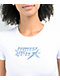 Empyre Amina Rhinestone White Crop T-Shirt - Thumbnail image 2 of 2