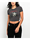 Empyre Amina Vice Virtues Black Crop T-Shirt - Thumbnail image 1 of 3