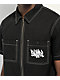 Empyre Amplify Black Zip Short Sleeve Shirt - Thumbnail image 3 of 3