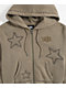 Empyre Angel Green Crop Zip Hoodie - Thumbnail image 3 of 4