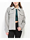 Empyre Aria Formal Grey Corduroy Shirt Jacket - Thumbnail image 1 of 5