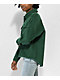 Empyre Aria Green Corduroy Shirt Jacket