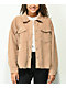 Empyre Aria chaqueta camisera de pana color canela