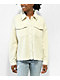 Empyre Aria chaqueta estilo camisa de pana en color crema