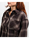 Empyre Arkin Tan & Brown Flannel Shirt - Thumbnail image 3 of 4