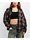 Empyre Arkin Tan & Brown Flannel Shirt - Thumbnail image 1 of 4