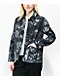 Empyre Auden Black Tie Dye Canvas Jacket - Thumbnail image 1 of 3