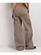 Empyre Audra Taupe Grey Loose Fit Cargo Pants - Thumbnail image 2 of 3