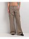 Empyre Audra Taupe Grey Loose Fit Cargo Pants - Thumbnail image 1 of 3