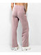 Empyre Azaria Seafog Velour Corduroy Elastic Waist Pants - Thumbnail image 2 of 4