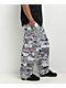 Empyre B&W Graffiti Grey Camo Ultra Loose Cargo Pants - Thumbnail image 3 of 5