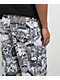 Empyre B&W Graffiti Grey Camo Ultra Loose Cargo Pants - Thumbnail image 4 of 5