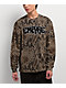 Empyre Backwoods Embroidered Brown Long Sleeve T-Shirt - Thumbnail image 1 of 4