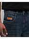 Empyre Bad Dog Dark Wash Blue Denim Skate Jeans - Thumbnail image 5 of 6