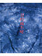Empyre Bambino Foil Fish Blue Tie Dye Long Sleeve T-Shirt - Thumbnail image 3 of 3