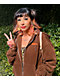 Empyre Baylor Brown Corduroy Hooded Jacket - Thumbnail image 6 of 6