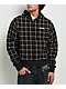 Empyre Beach Brown Plaid Crop Zip Hoodie - Thumbnail image 4 of 6