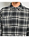 Empyre Black & White Boxy Flannel Shirt - Thumbnail image 3 of 4