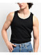 Empyre Black Ribbed Tank Top - Thumbnail image 2 of 4