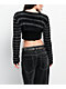 Empyre Black Stripe Shrug Sweater - Thumbnail image 2 of 4