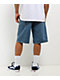 Empyre Blake Blue Wash Loose Fit Denim Skate Shorts - Thumbnail image 2 of 7