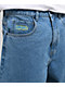 Empyre Blake Blue Wash Ultra Wide Skate Jeans - Thumbnail image 4 of 6