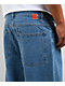 Empyre Blake Blue Wash Ultra Wide Skate Jeans - Thumbnail image 5 of 6
